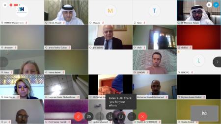 HBMSU Shares Smart Learning Tools And Techniques With Members Of Association Of Arab Universities
