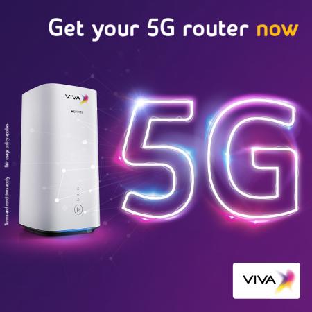 VIVA Launches 5G With Special Packages On VIVA Postpaid Plans