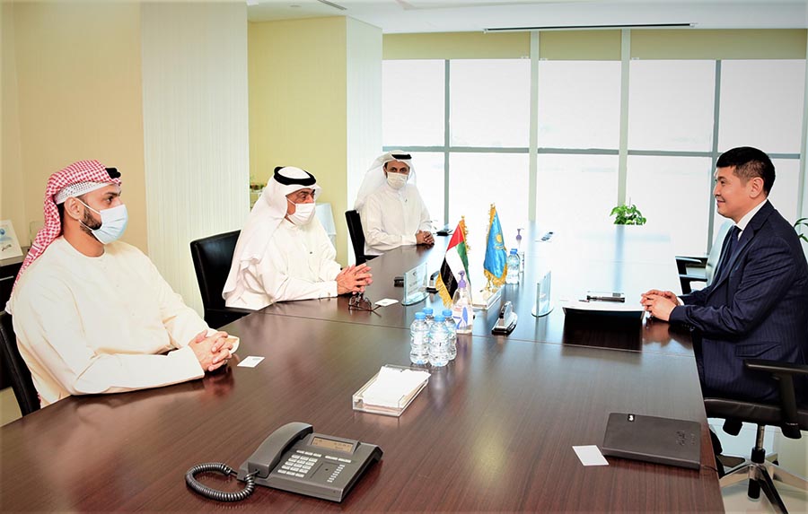 Emirates Post Group Meets With Kazakhstan Ambassador For The Joint Issuance Of Postage Stamps