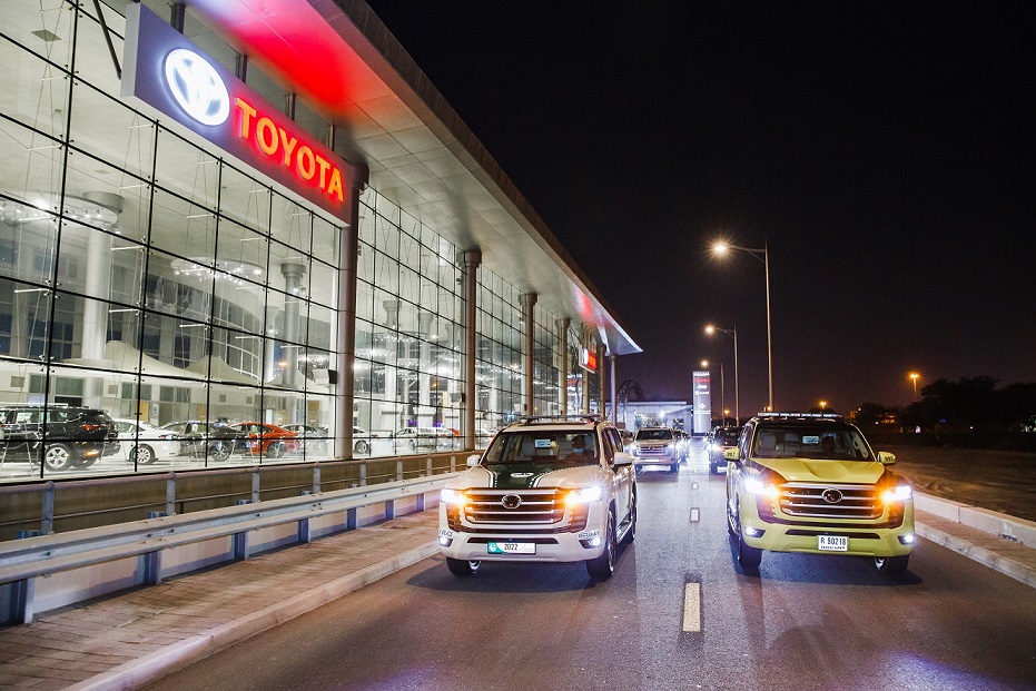 Al-Futtaim Toyota Celebrates With First 50 UAE Customers Of The All-New Land Cruiser