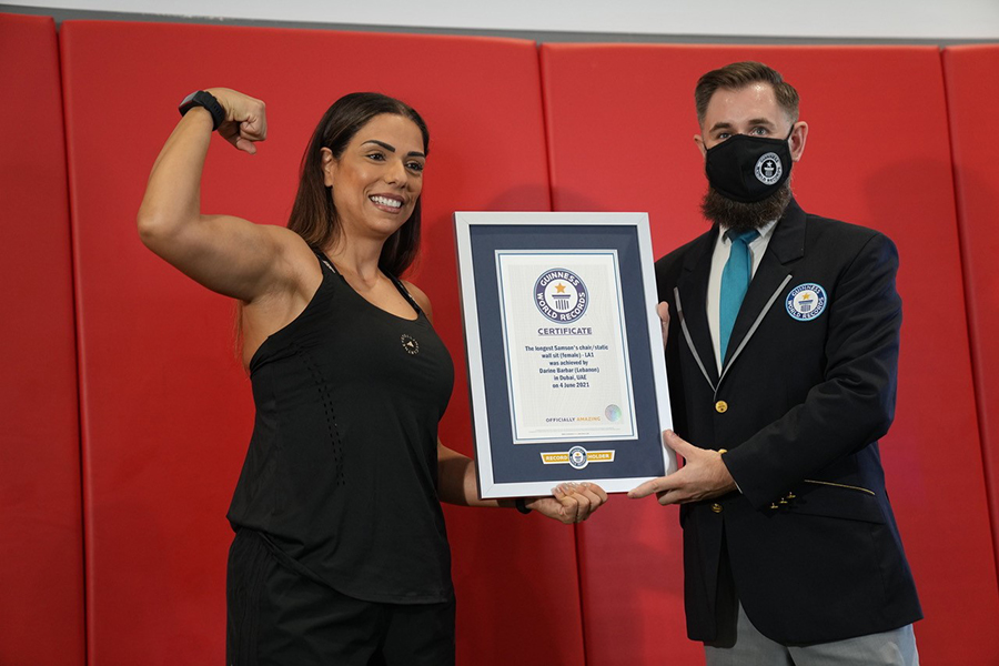 Lebanese Amputee Athlete Breaks The Guinness World Records Title To Mark The Launch Of GWR’s Impairment Records Initiative