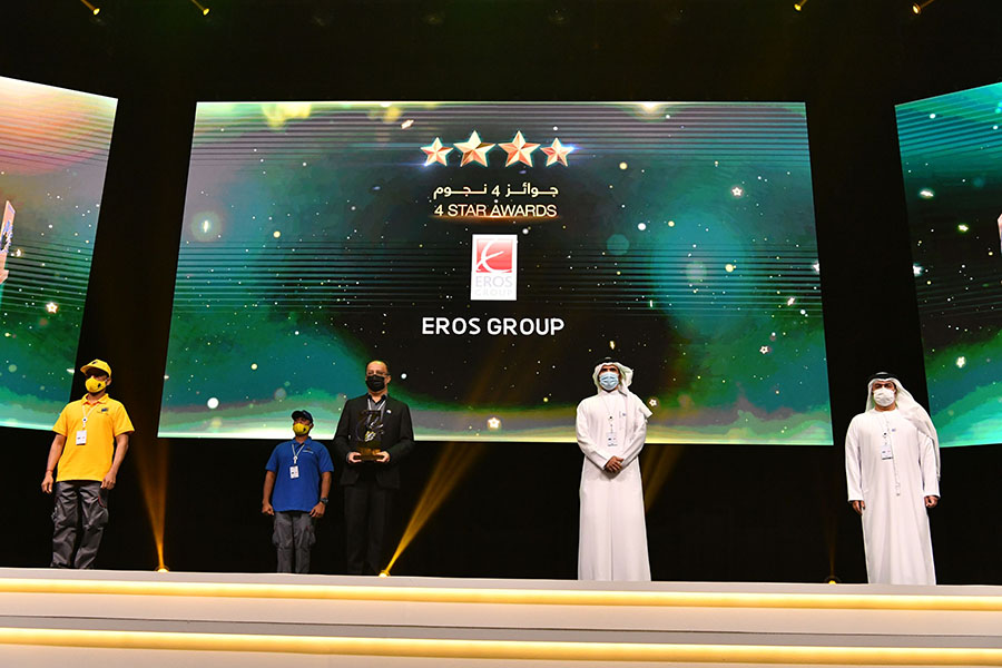 Eros Group Wins 4-Star Taqdeer Award