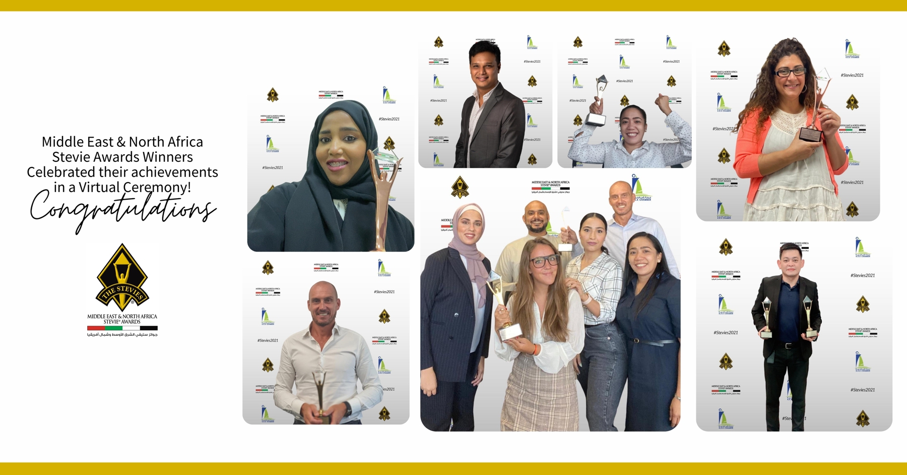 Second Annual Middle East & North Africa Stevie® Awards Winners Honored In Virtual Ceremony