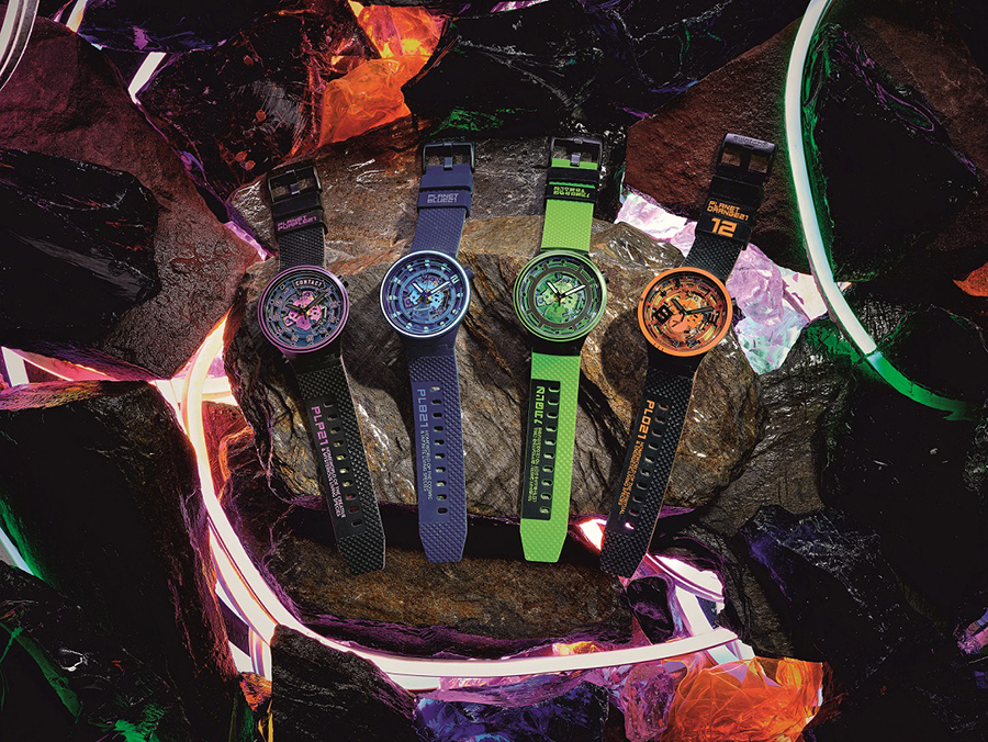 Swatch Takes Big Bold Planets Into Orbit