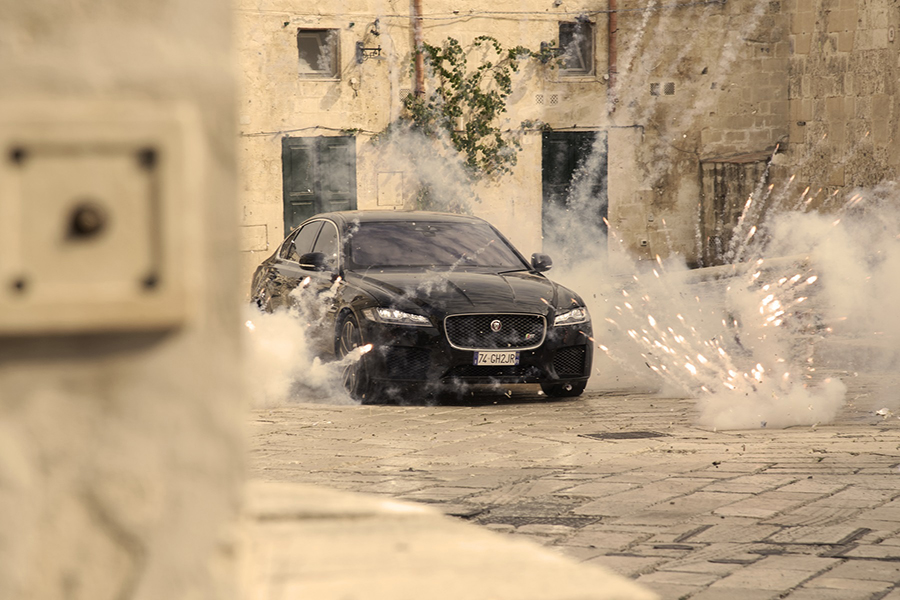 Jaguar XF Makes Its 007 Debut In No Time To Die