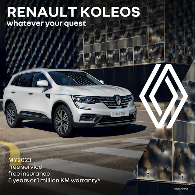 Renault Of Arabian Automobiles Highlights Special Offers On New Koleos 2023 Purchases