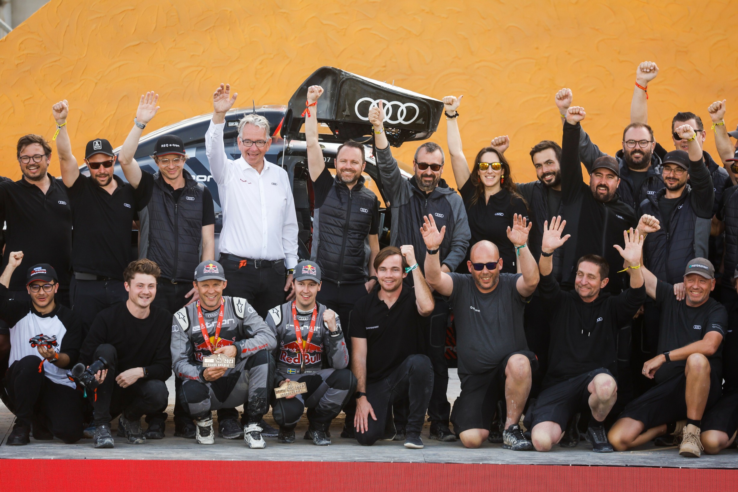 Team Audi Sport With Good Individual Results And A Few Setbacks At Dakar Rally