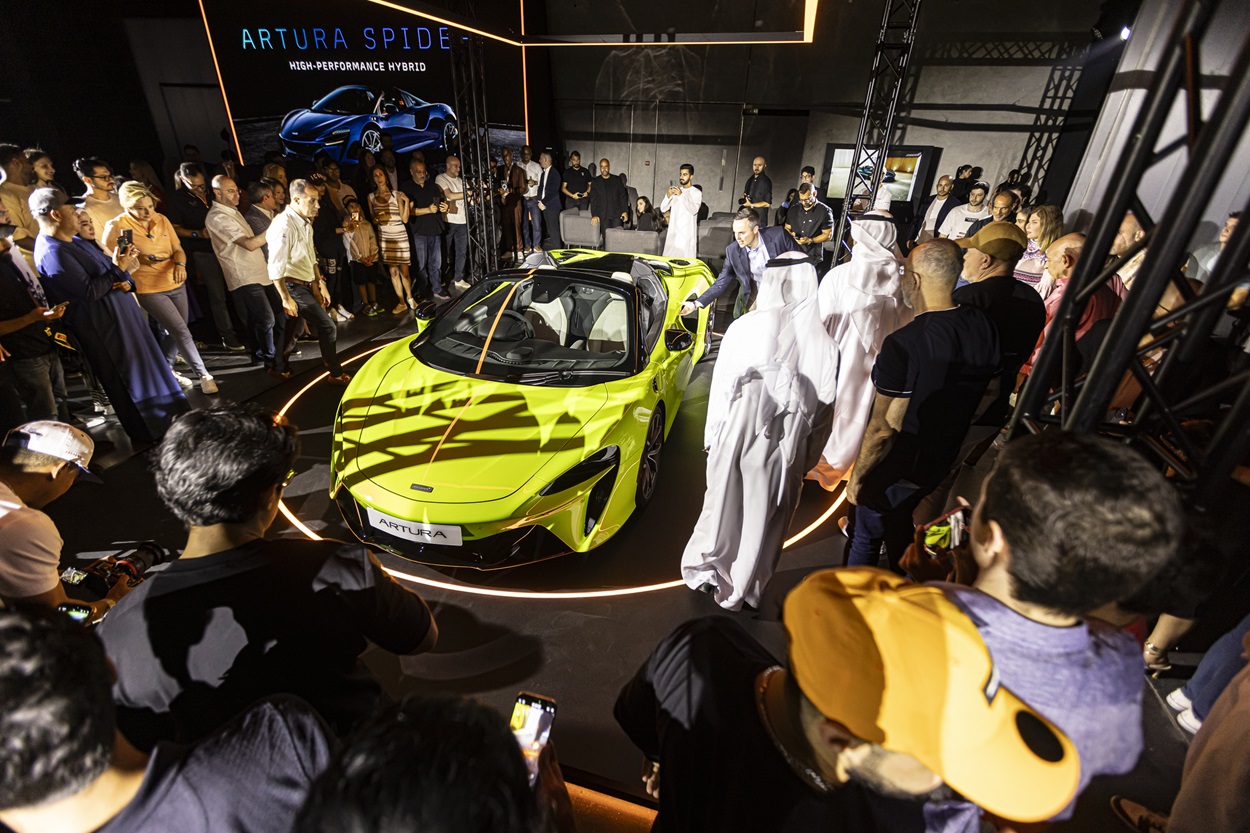 New McLaren Artura Spider Launched In The Middle East: Bringing More Power, Performance And Exhilaration To Supercar Fans In The Region