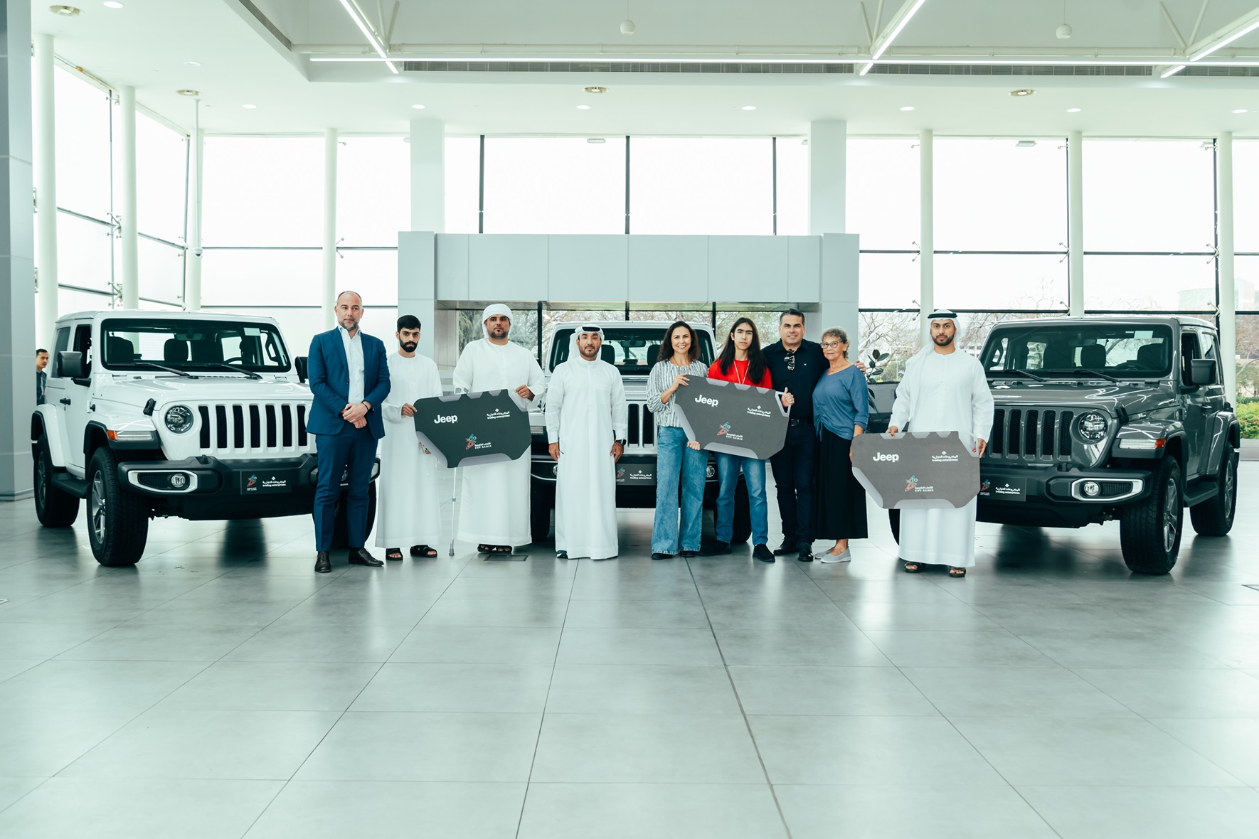 Trading Enterprises Jeep Brings Adventure Center-Stage At Gov Games 2024 With Three Winners Receiving The Jeep Wrangler Sahara