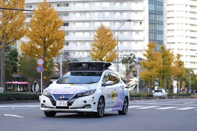 Nissan Demonstrates Autonomous-Drive Mobility Services Progress On Public Roads