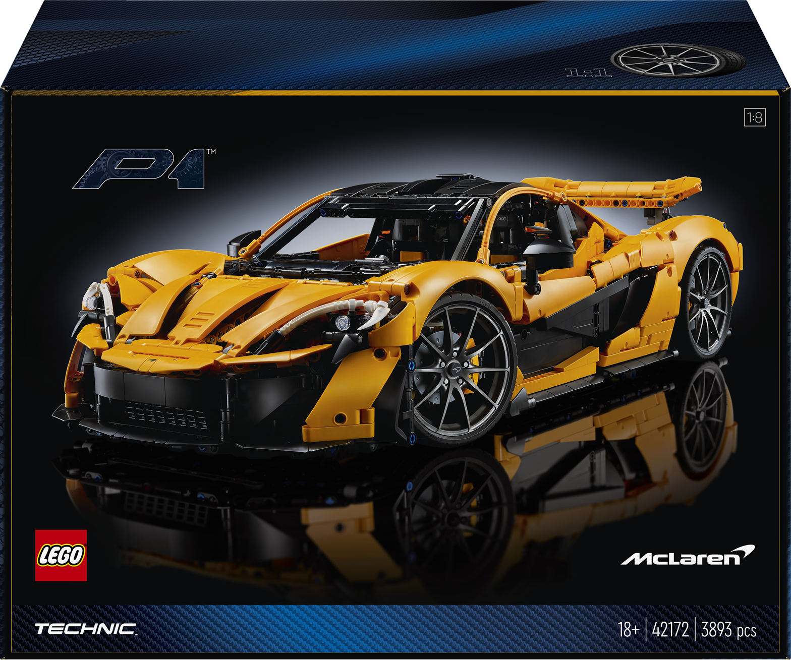 An Icon Reimagined: McLaren And LEGO Group Unveil The LEGO®Technic™ McLaren P1™