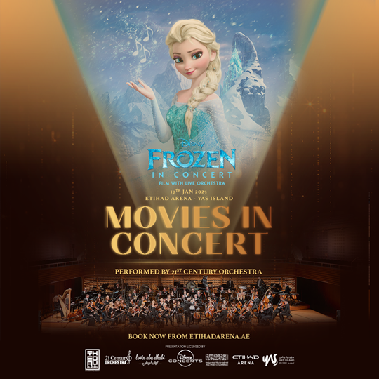 Experience Cinema’s Most Iconic Films With The Score Performed Live By 21st Century Orchestra At Etihad Arena In Yas Island, As Part Of The Prestigious Abu Dhabi Classics Concert Series